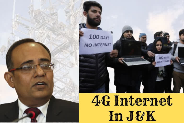 4G Internet to be restored in Jammu & Kashmir tonight: Officials