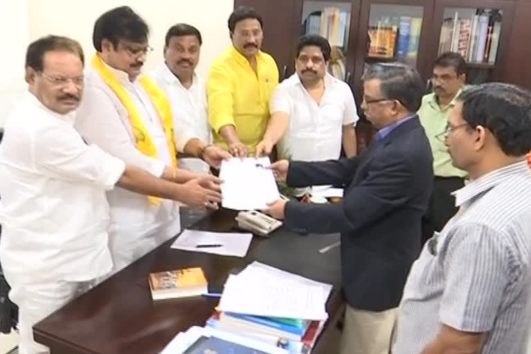 Varala Ramaiah nominated as tdp Rajya Sabha candidate