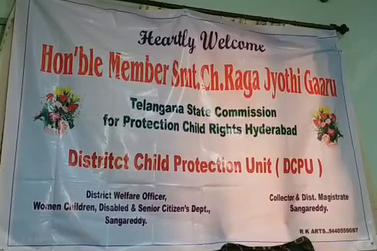 district Child protection Unit meeting In sangareddy