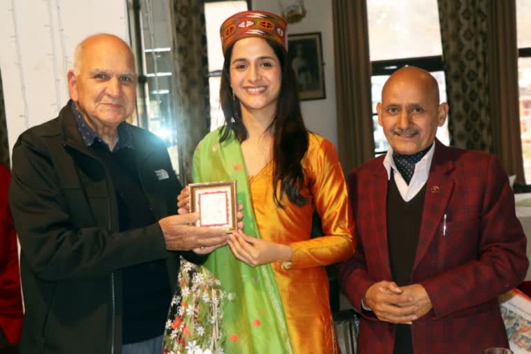 Aarushi Sharma honored