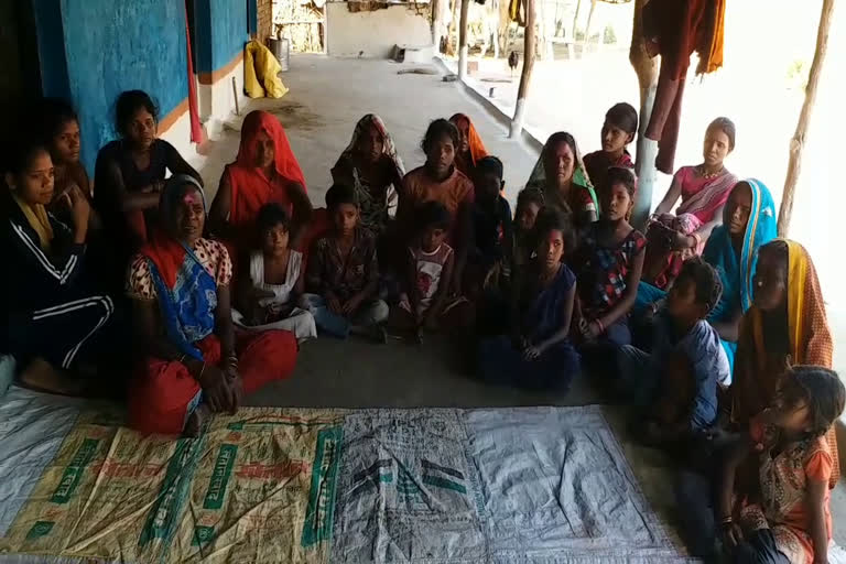 Anganwadi center not in Narsinghpur village