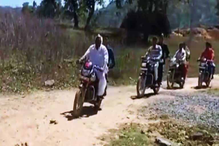 MLA on bike