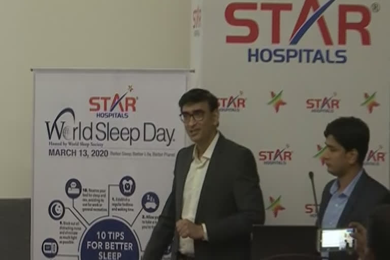 Awareness seminar by dr. srinivas kishore on health at Star Hospital