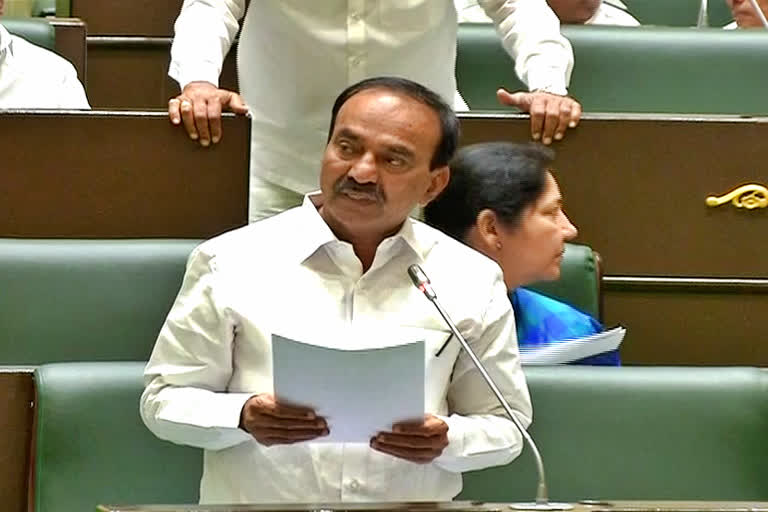 telangana health minister etela rajender on musi river cleaning