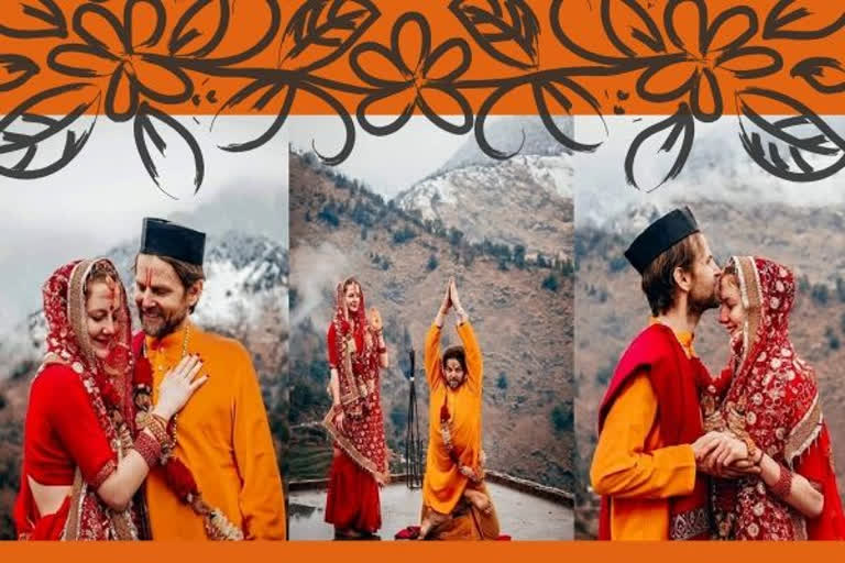 British Couple go viral for their 'Desi' wedding in Uttarakhand