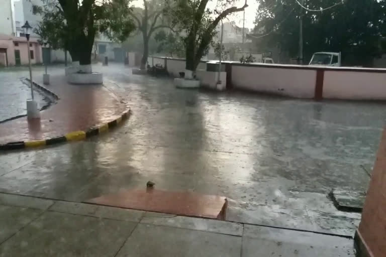 rainy weather in sonipat