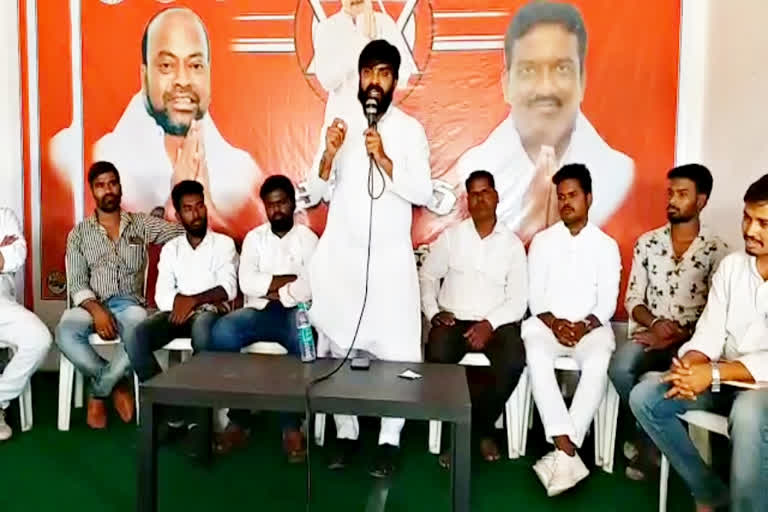 Janasena Party 6th annual day celebrations at nagar kurnool