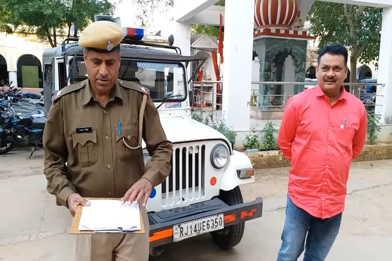 student jumped from roof, अलवर में सुसाइड