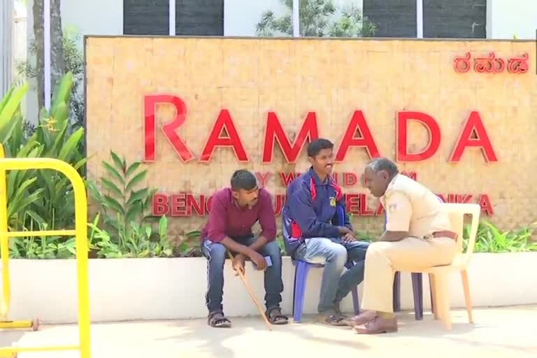 Increased security of Ramada Hotel