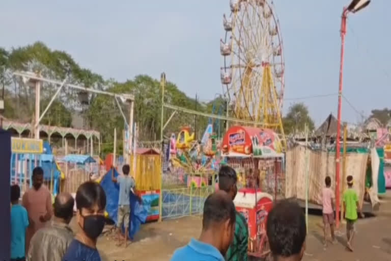 The Gupteswar mela in Rourkela has been closed by the police