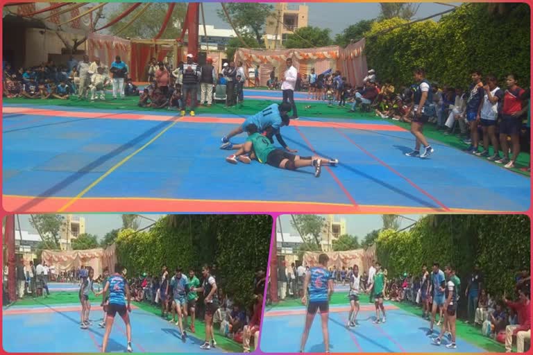 National style womens kabaddi competition organized in Kheda Khurd village of Delhi