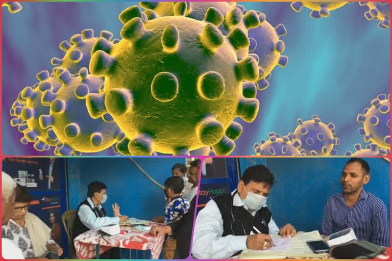 Free health camp organized in Noida's Sector 22 regarding Corona virus