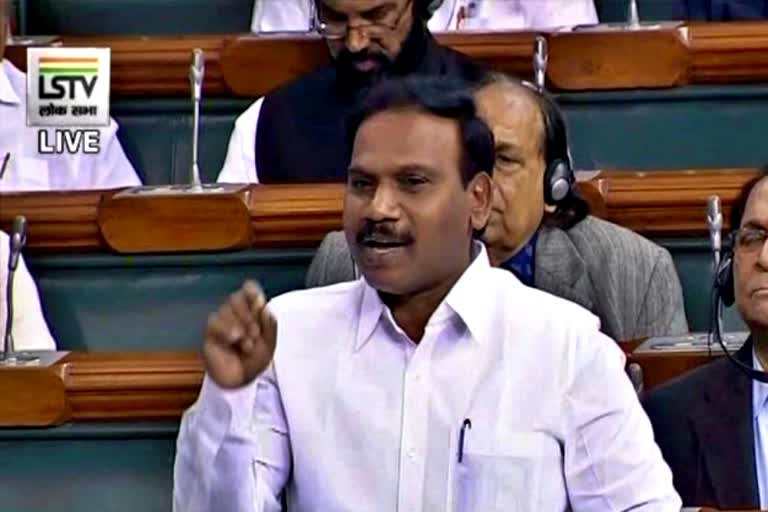 dmk mla on employment in lok sabha