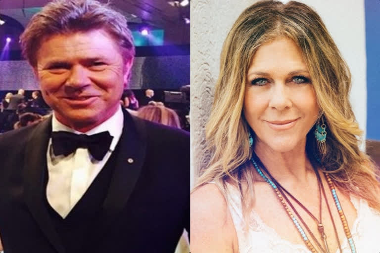 Australian journalist Richard Wilkins tests positive for coronavirus after 'chat' with Rita Wilson