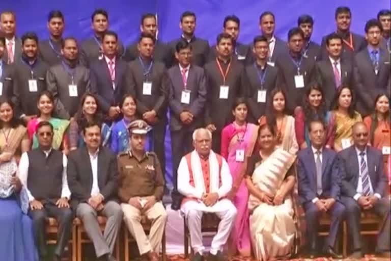 cm manohar lal attend public administration event in gurugram