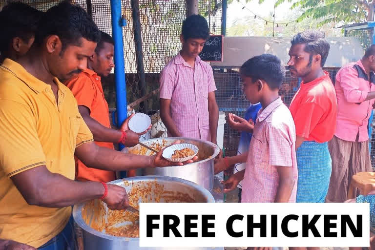 Covid-19 scare: Free chicken offer in Tamil Nadu sees huge crowd