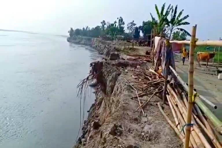 কলগাছিয়াৰ জয়পুৰ,হালধিয়া পাৰাত বেকী নদীৰ ব্যাপক খহনীয়া