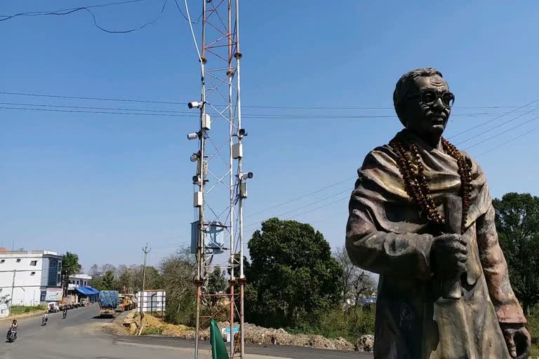 City cameras have been closed for 1 year in manendragarh