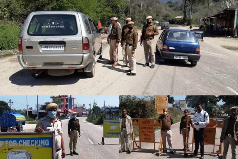 Police put up blocks to stop devotees in Una