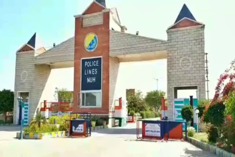 nuh police constable son commits suicide in Nuh police line