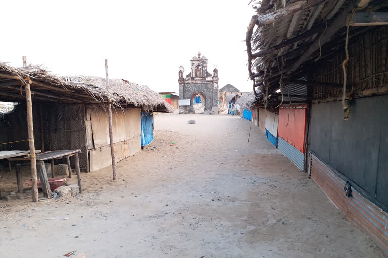 Dhanushkodi and arichal munai Deserted due to corona virus