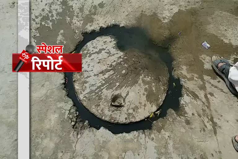 Sewer line jammed two months in jind