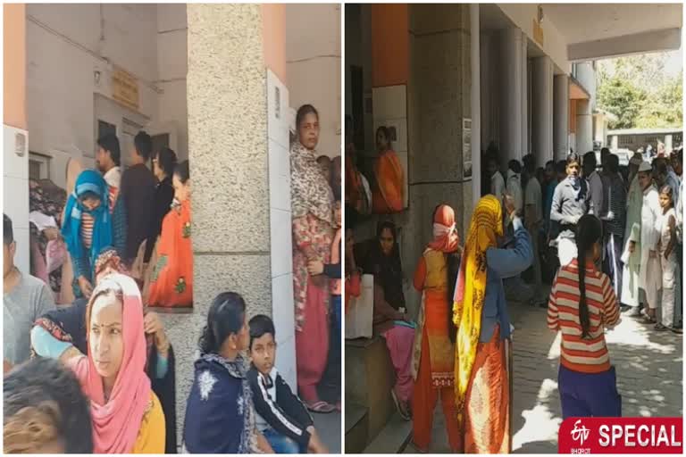 coronavirus threat People rush for medicine in Ghaziabad District Hospital