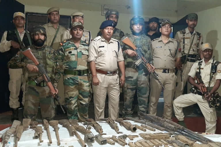 Ahead of BTC election huge Cache of Illegal Arms and Ammo recovered in BTAD