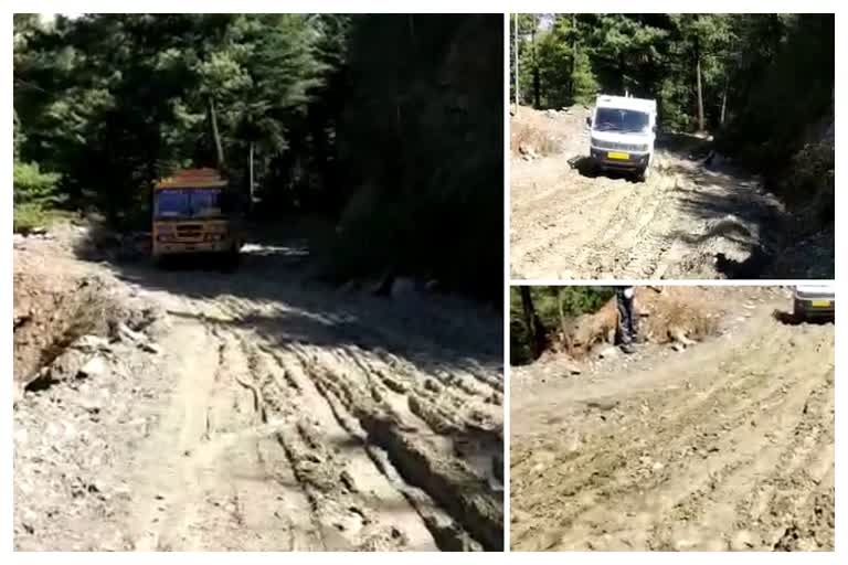 road damage in Saraj