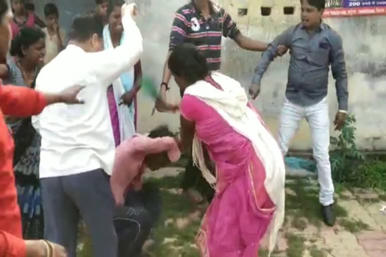 Youth beaten in Dhanbad