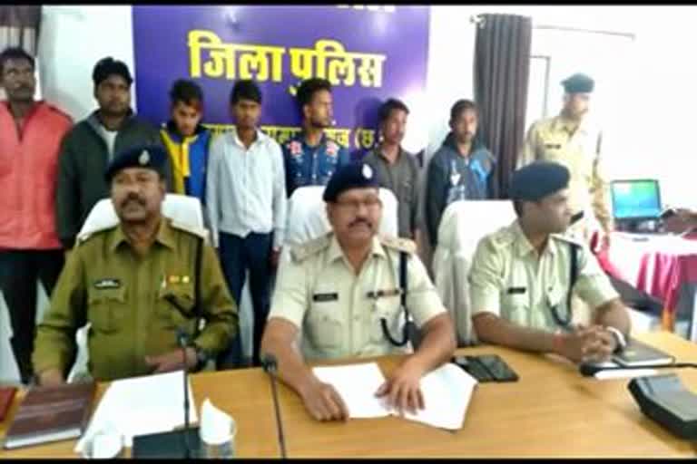 8 accused of goat theft gang arrested from balrampur