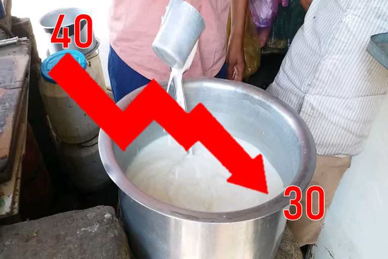 ten rupees milk price down due to corona virus