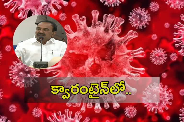 Minister eetala rajender review on corona virus in secretariat