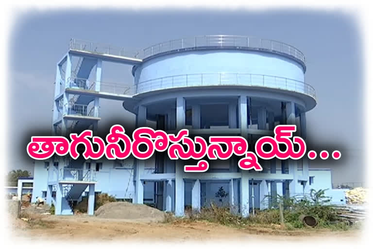 urban-mission-bhageeratha-water-pipe-lines-works-are-completed-in-karimnagar