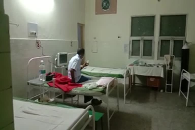 suspected corona patient found in unnao