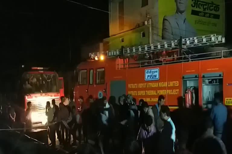 Loss of millions due to fire in a tent shop in Ramgarh