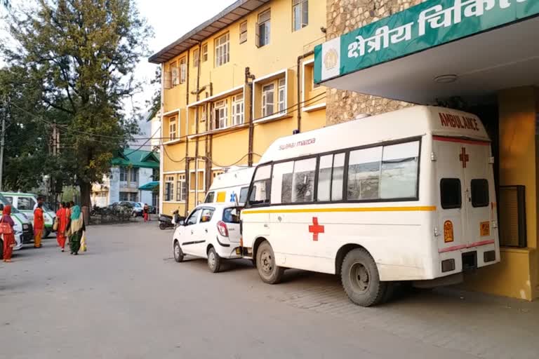 Regional Hospital Bilaspur corona impact