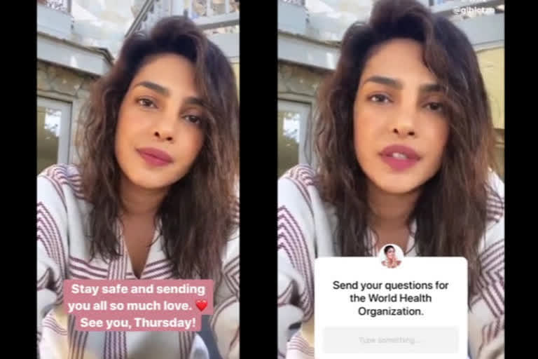 Priyanka Chopra spread awareness over COVID-19