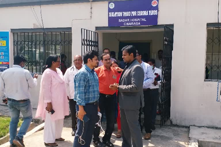 Isolation wards constructed for prevention of corona virus in chaibasa