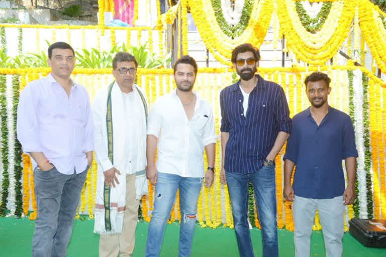 Vishwak Sen's debut film 'Paagal' in on sets