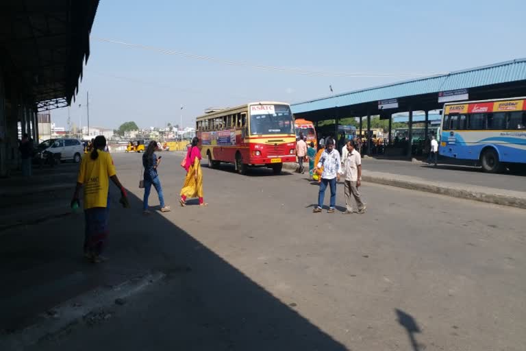 more state transport stopped in coimbatore