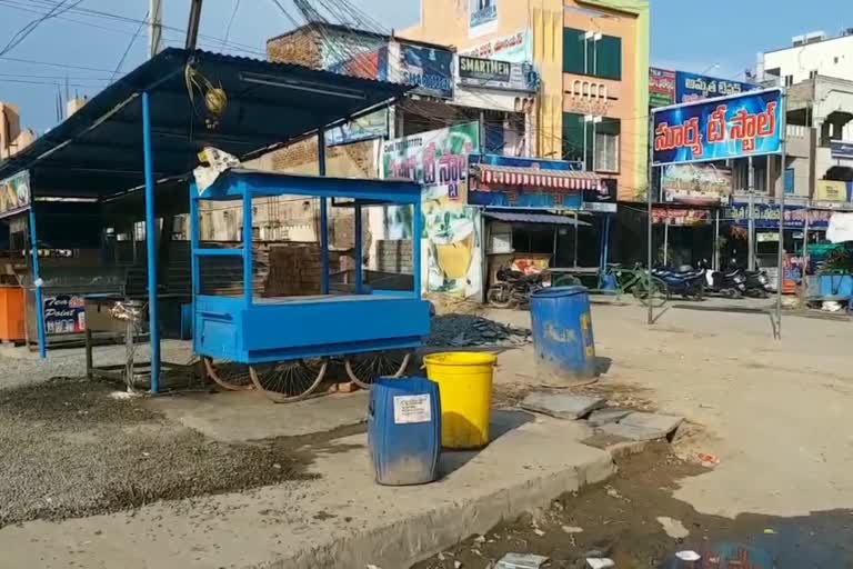 shops closed in piduguralla