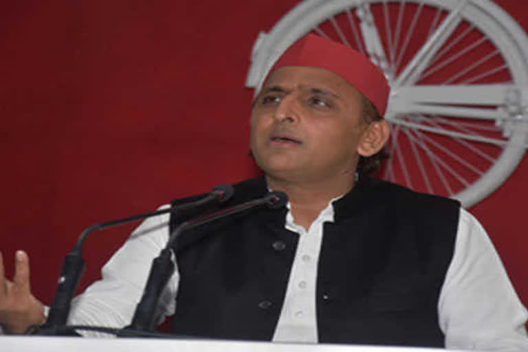 yogi government holds number one position in lying: Akhilesh Yadav