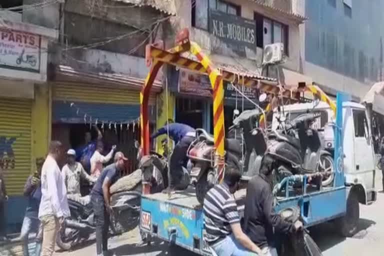 vehicle seized ulhasnagar