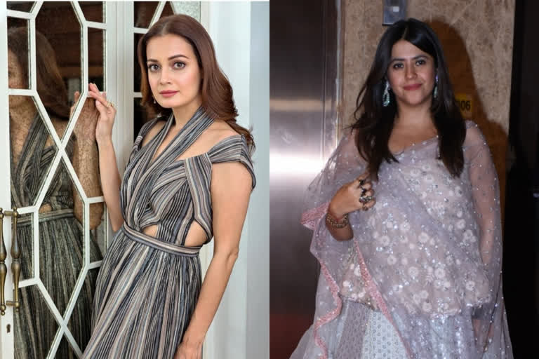 Dia Mirza, Ekta Kapoor takes up WHO's 'Safe Hands Challenge' to fight coronavirus