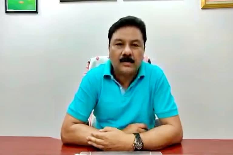 BJP state president ranjit das support to PM Modi on janata curfue guwahati kamrup metro assam etv bharat news