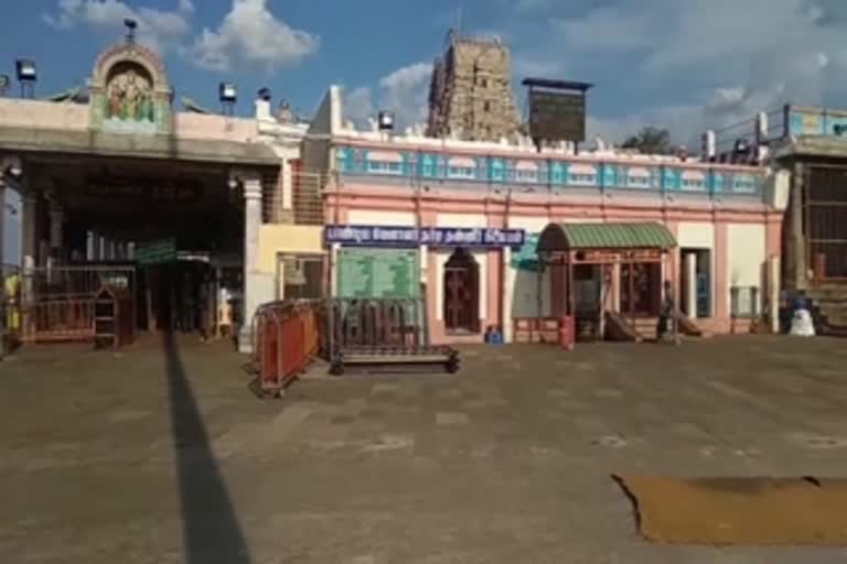 palani murugan temple  devotess come to palani murugan  பழனி முருகன் கோயிலுக்கு பக்தர்கள் வரத் தடை