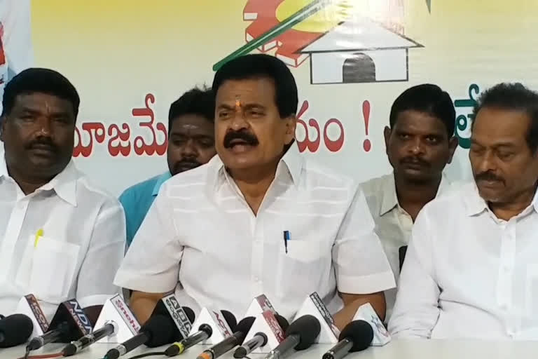 tdp leader kotamreddy srinivasulu reddy fires on ycp government