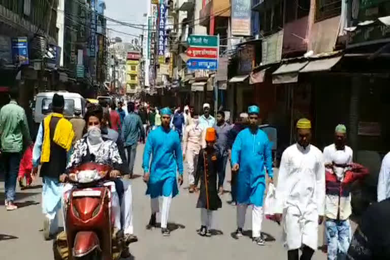 Shop closed due to corona virus in Ajmer