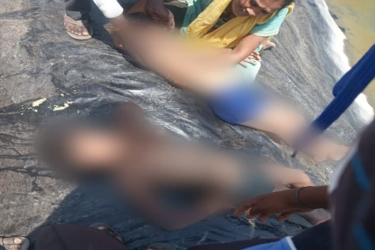 two boys died in agriculture pond in vijaypura